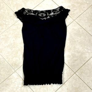 Sour Apple Laced Detail Top